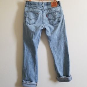 Vintage Levi's 501 High Waisted Mom Jeans